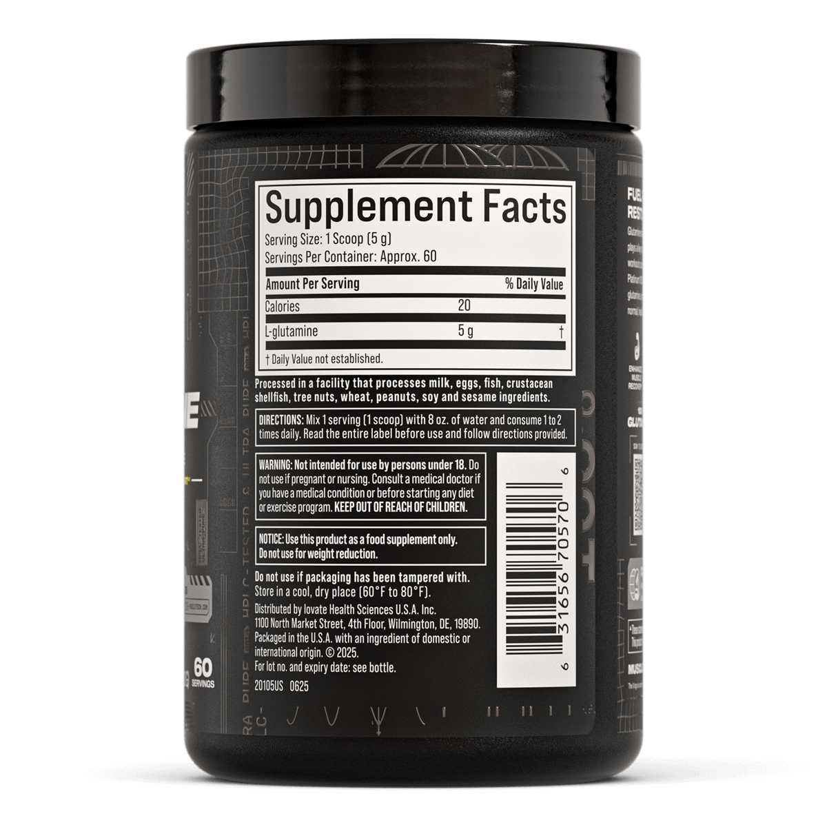 MUSCLETECH - 100% Pure Glutamine