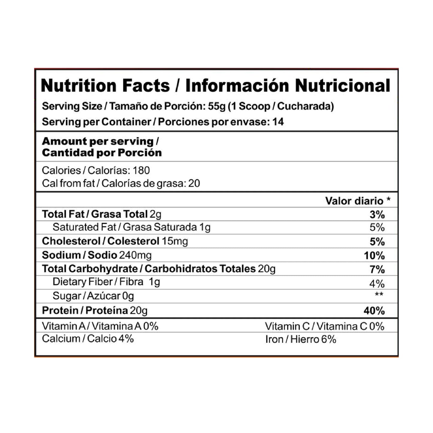 NUTRAMERICAN PHARMA - Panqueque