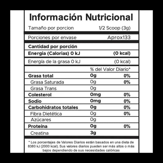 IMN NUTRITION - Creatina Monohidratada