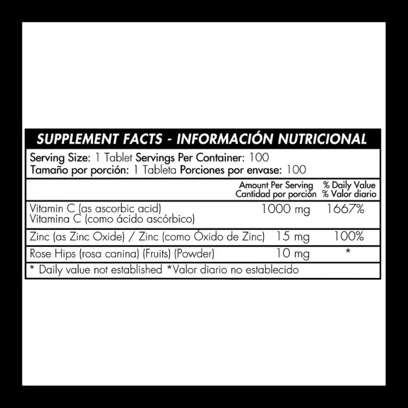 HEALTHY AMERICA - Vitamin C Plus Zinc