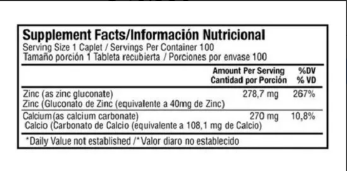 HEALTHY AMERICA - Chelated Zinc 40 mg