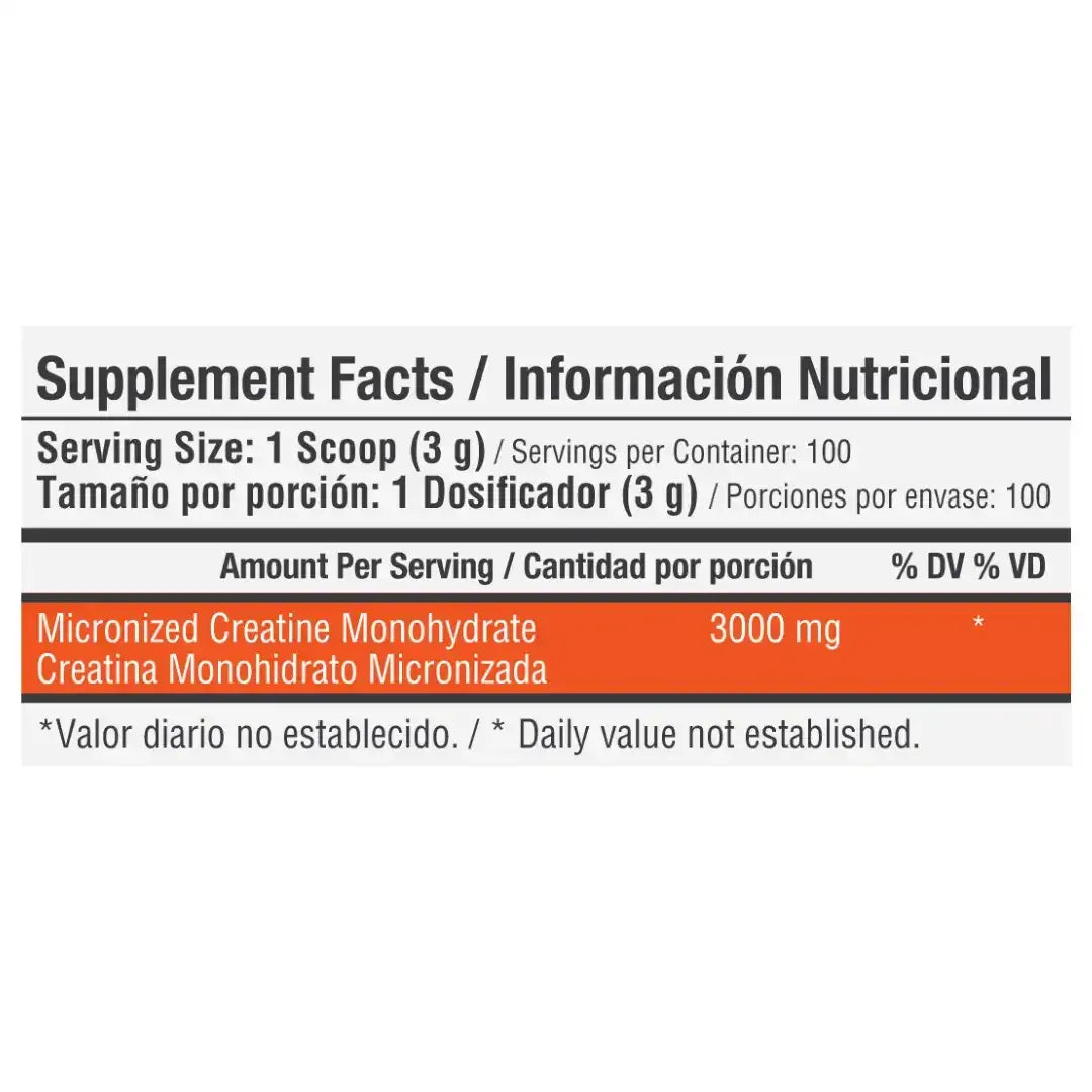 HEALTHY SPORTS - Creatine Monohydrate 3000