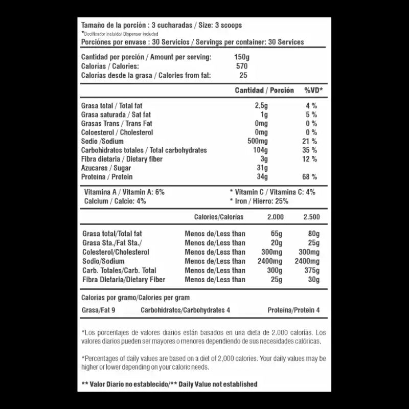 NUTRICIÓN INTELIGENTE - Mass Evolution Gainer