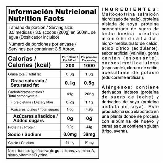 NUTRAMERICAN PHARMA - Megaplex Creatine Power