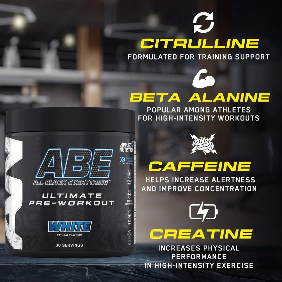 APPLIED NUTRITION - ABE All Black Everything - Extremely Potent Pre-Workout Powder