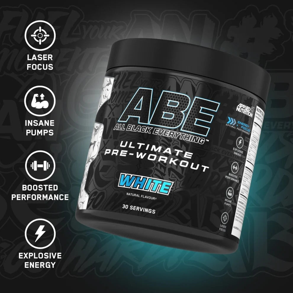 APPLIED NUTRITION - ABE All Black Everything - Extremely Potent Pre-Workout Powder