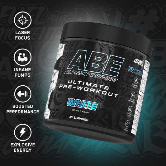 APPLIED NUTRITION - ABE All Black Everything - Extremely Potent Pre-Workout Powder