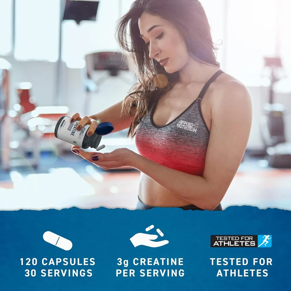 APPLIED NUTRITION - Creatine 3000 Capsules