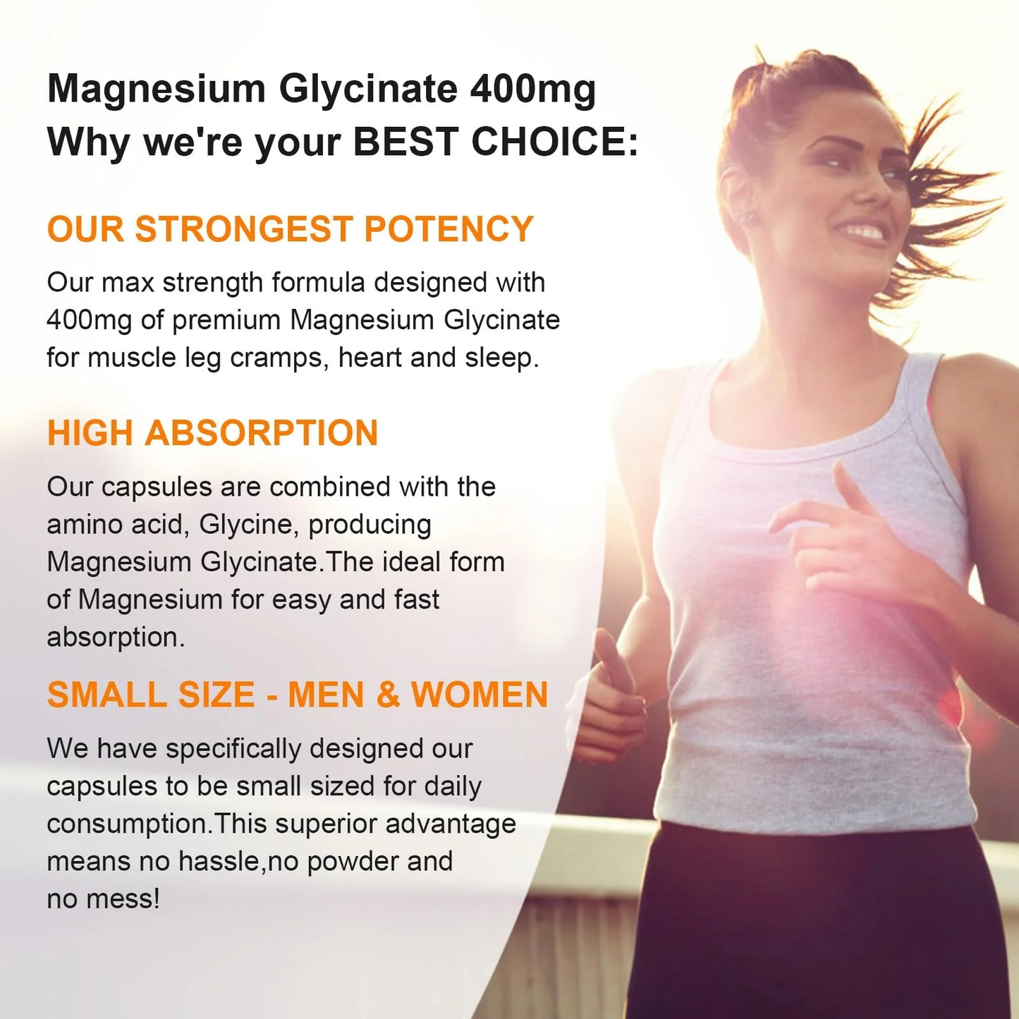 ALLIWISE - MAGNESIUM GLYCINATE 400mg