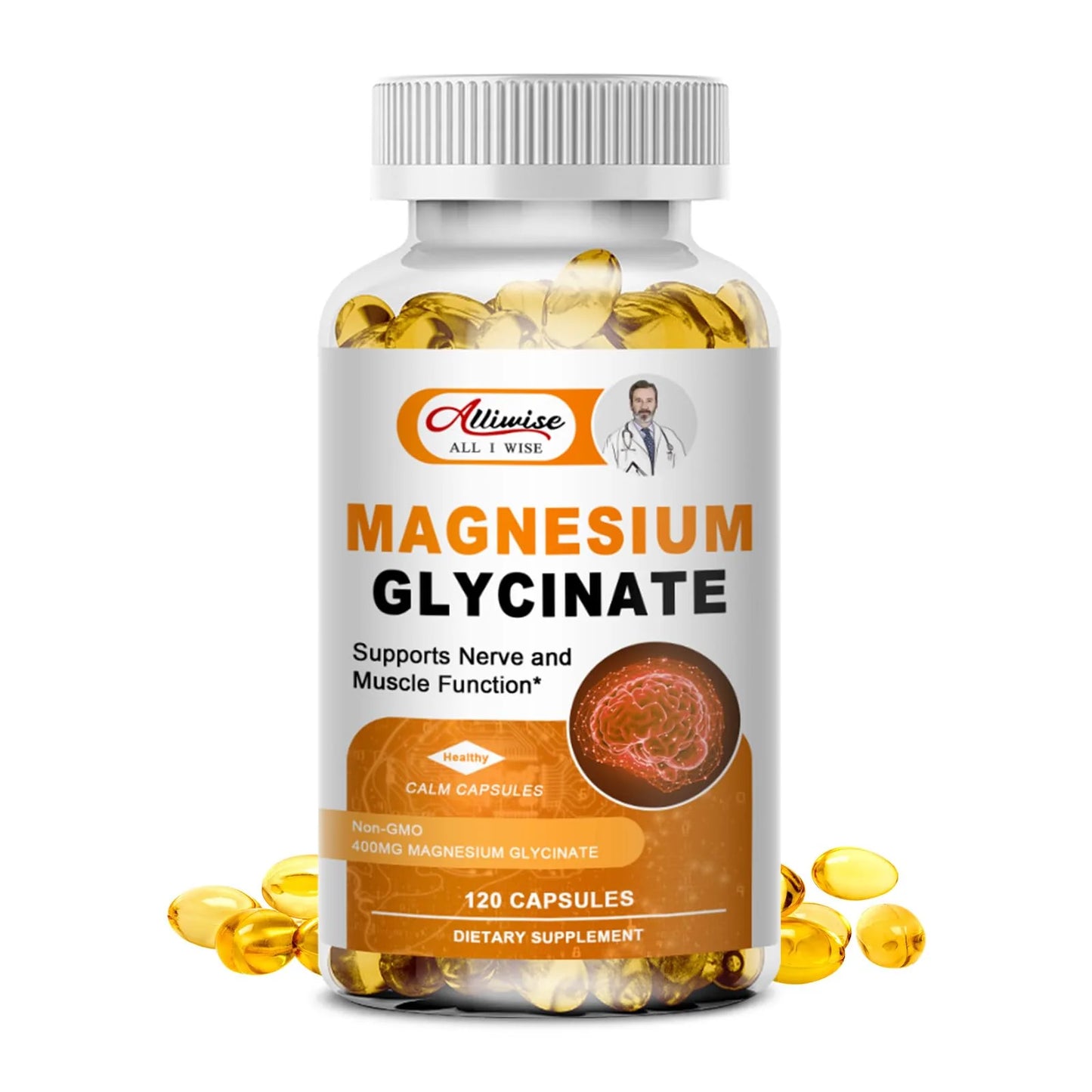 ALLIWISE - MAGNESIUM GLYCINATE 400mg
