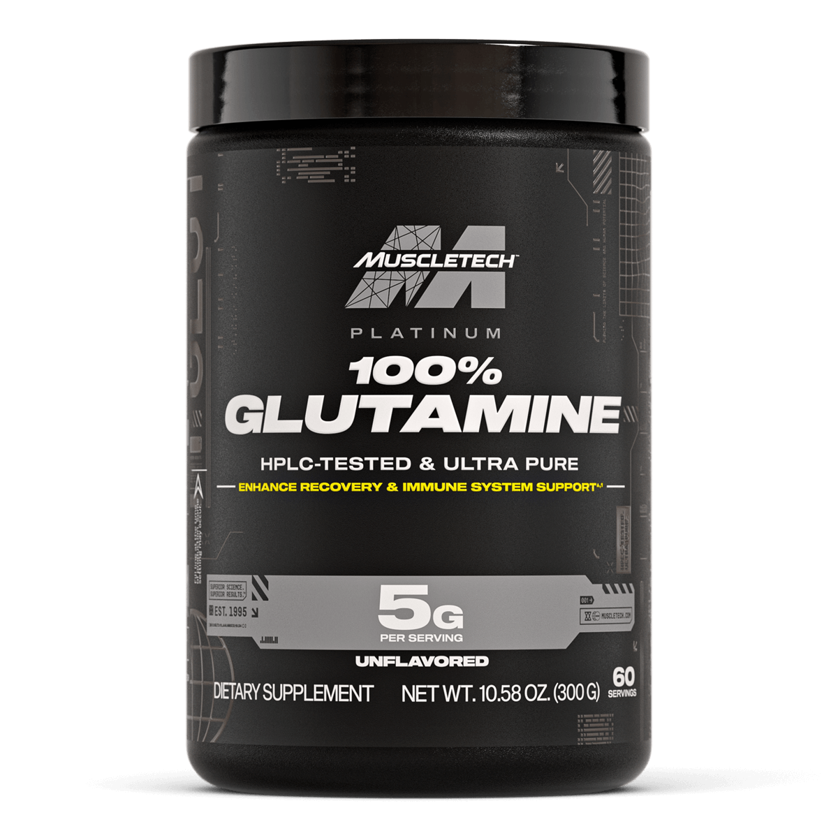 MUSCLETECH - 100% Pure Glutamine