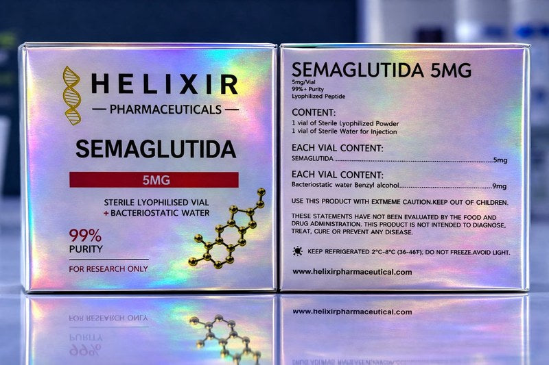 HELIXIR PHARMACEUTICALS - SEMAGLUTIDA (AGONISTA DEL RECEPTOR GLP-1) 5mg