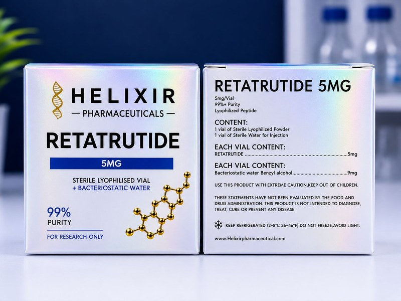 HELIXIR PHARMACEUTICALS - RETATRUTIDE (GLP-3R) 5mg