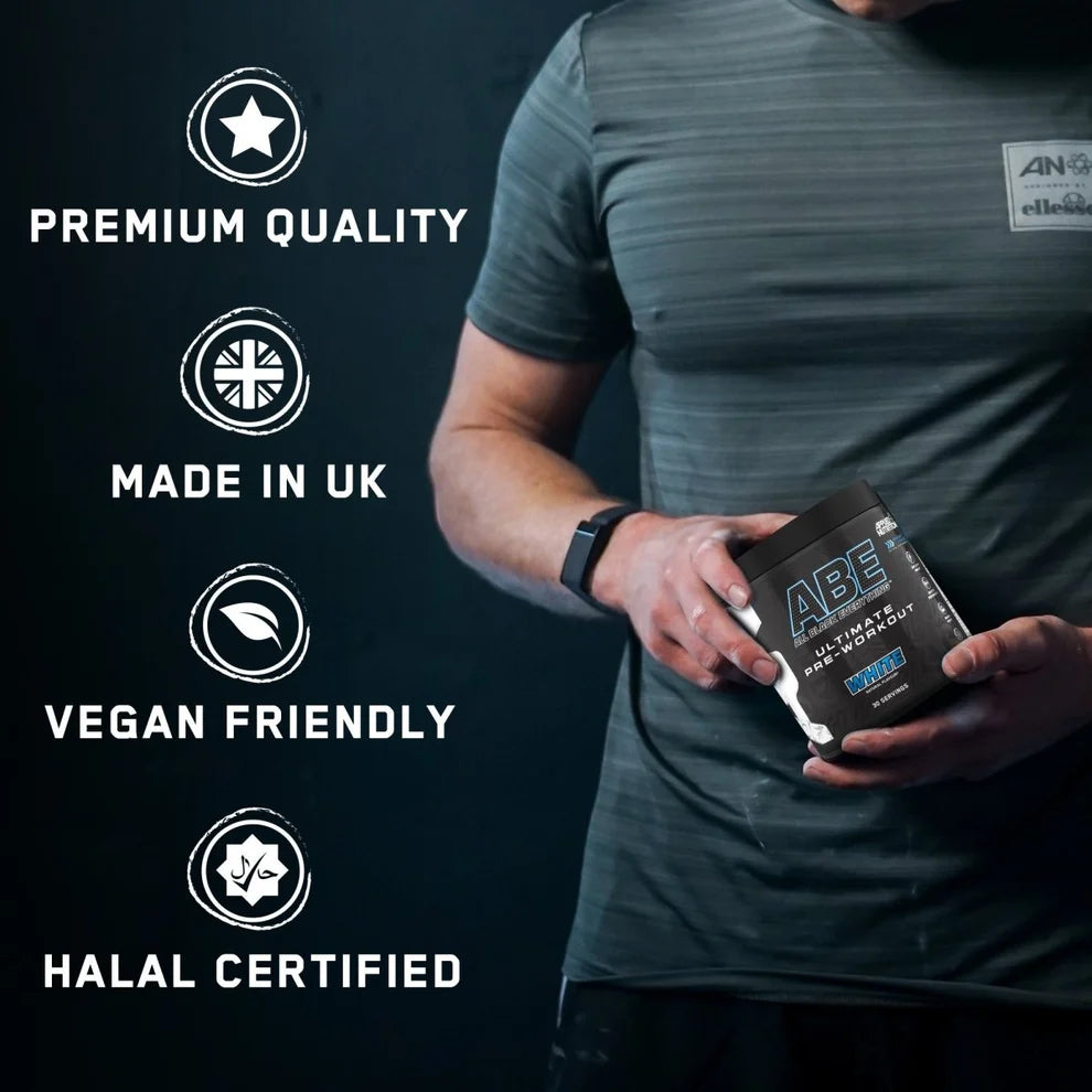 APPLIED NUTRITION - ABE All Black Everything - Extremely Potent Pre-Workout Powder