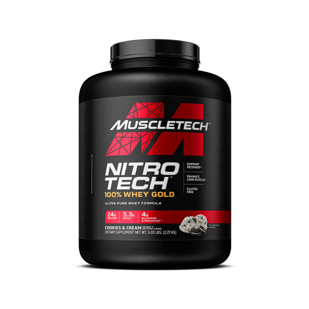 MUSCLETECH - Nitro Tech 100% Suero Dorado
