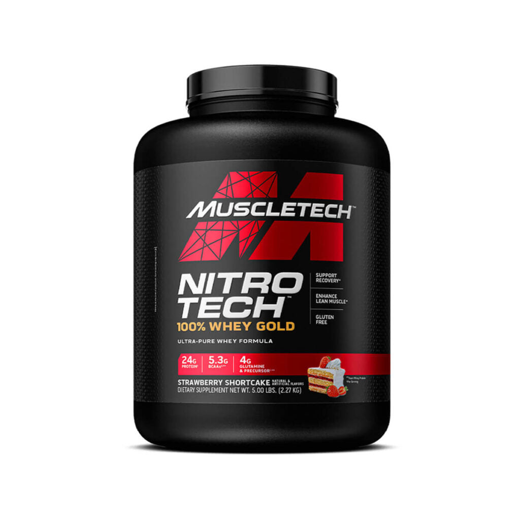 MUSCLETECH - Nitro Tech 100% Suero Dorado