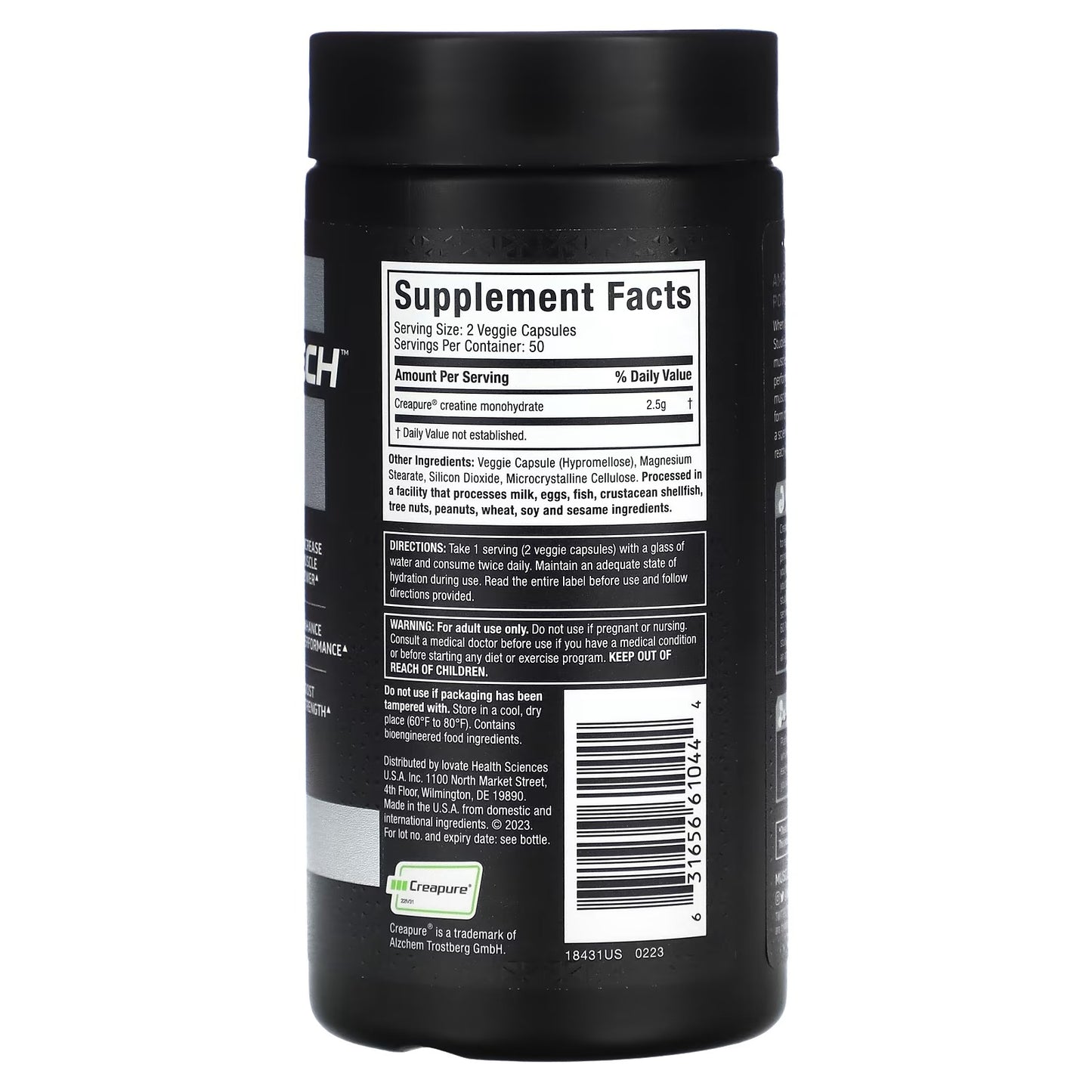 MUSCLETECH - Platinum 100% Creatine