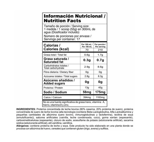 NUTRAMERICAN - BIPRO COMPLEX 2lb