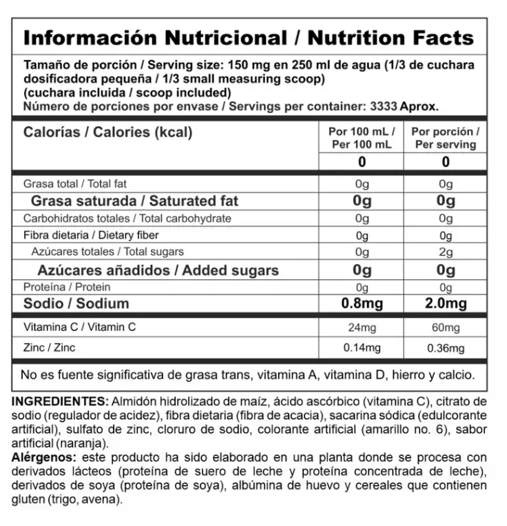 Nutra C - Vitamin C 500g