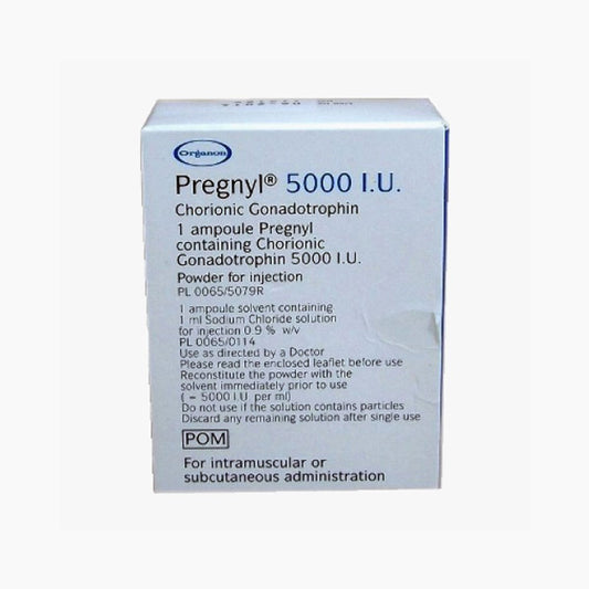 PREGNYL 5000UI - HORMONA POS CICLO (HCG)