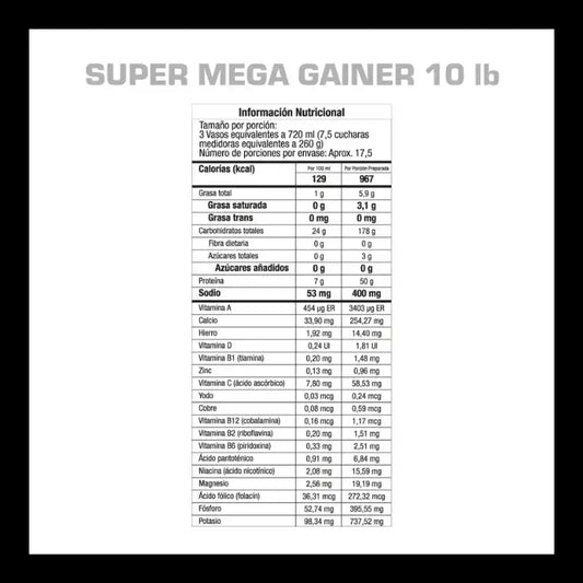 GMN - Super Mega Gainer