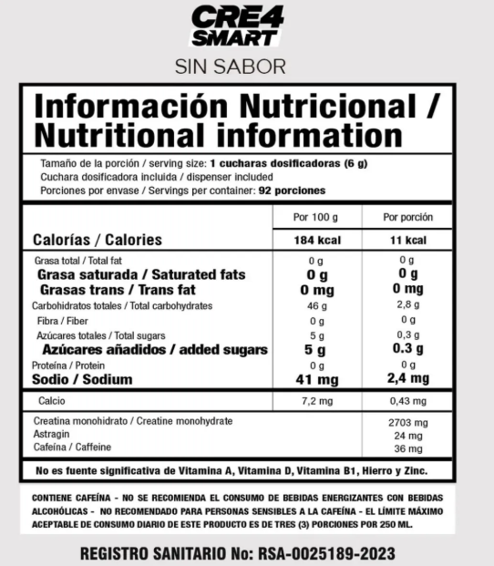 NUTRICIÓN INTELIGENTE - Cre4 Smart
